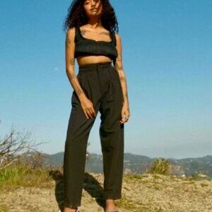 Doen - Louvre black pants - Size 8